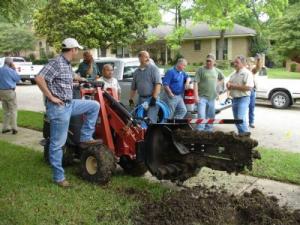 Sprinkler Repair team