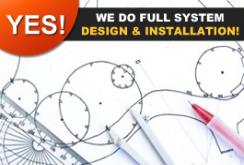 we do full system design and installation